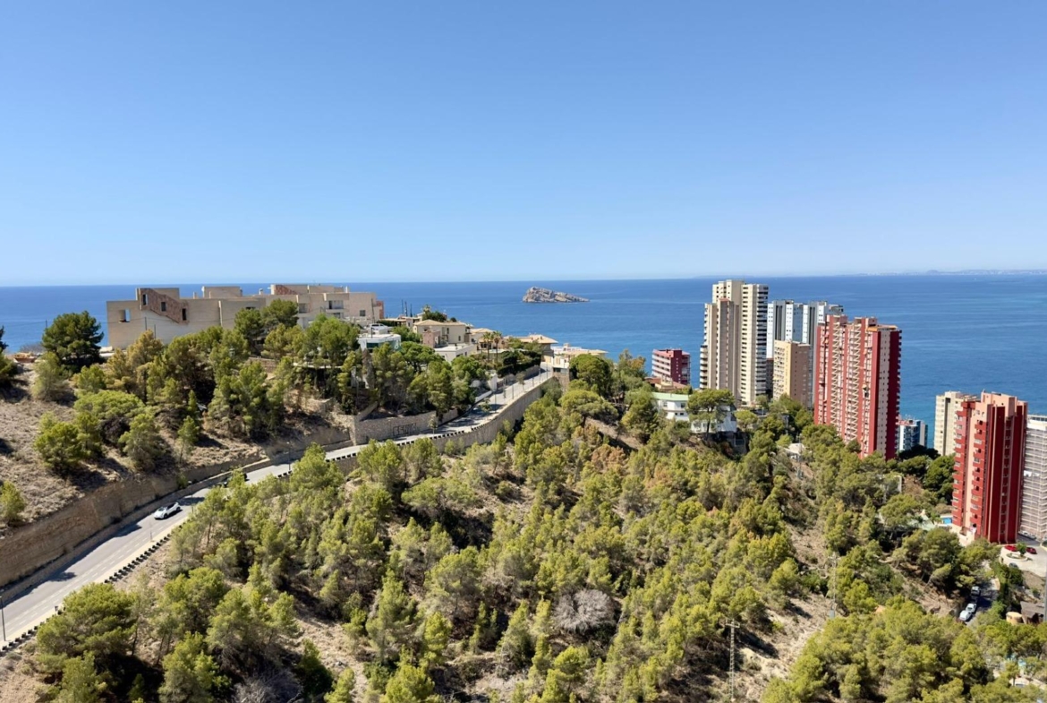 Apartamento con vistas al mar con Licencia Turística en Benidorm