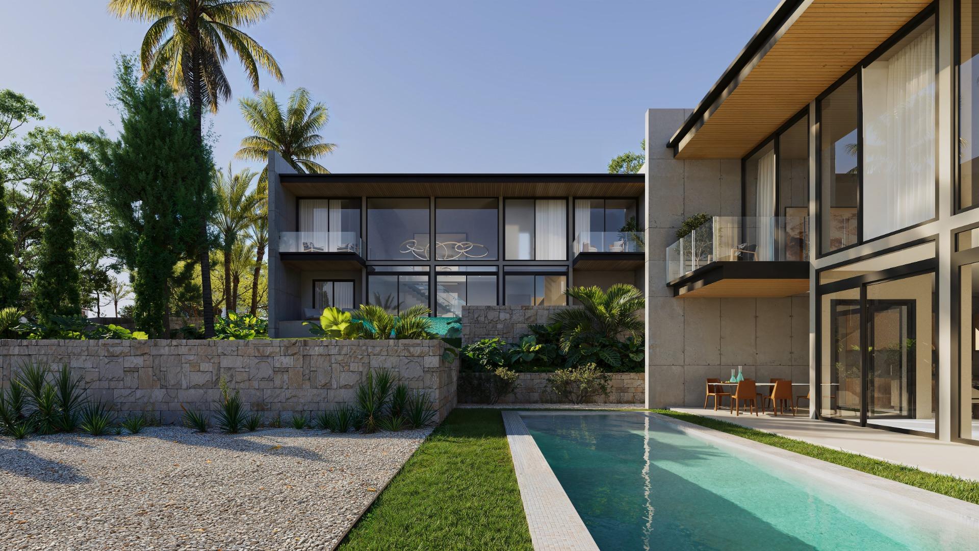 2-10-124 Detached villas with private pool in La Merced