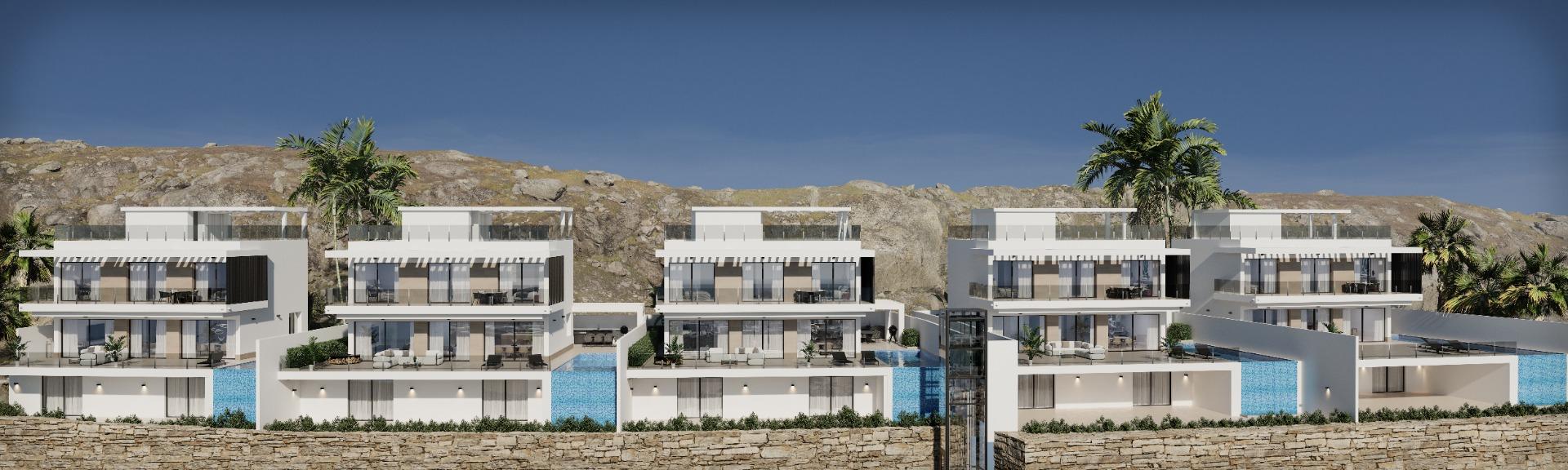 Unieke villa’s met prachtig uitzicht op zee in Finestrat