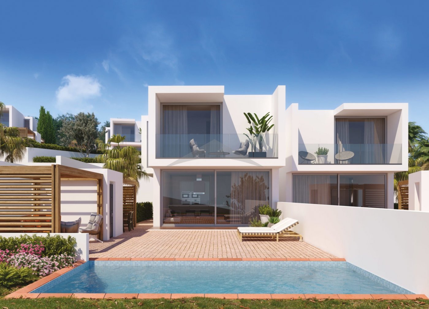 2-10-19 Villas pareadas exclusivas en El Portet de Moraira