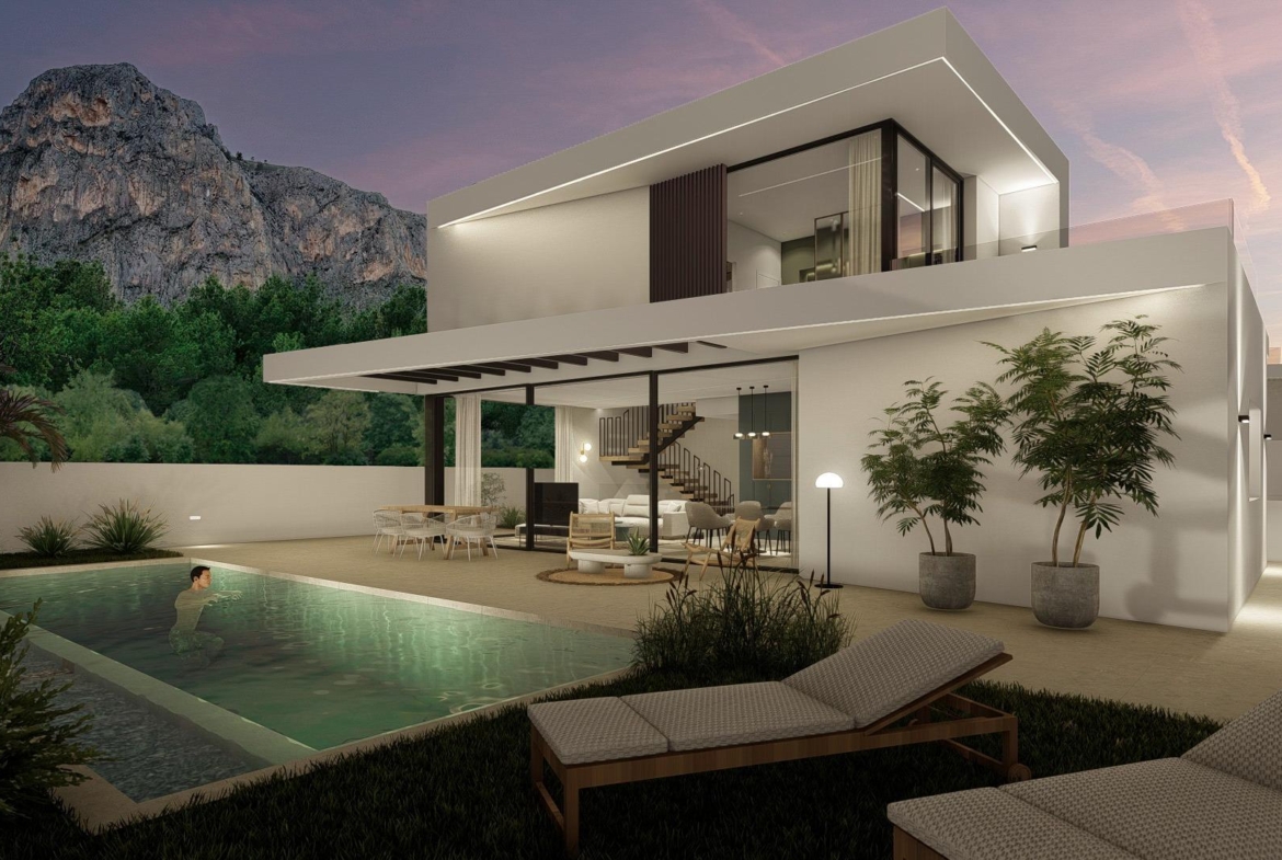 Exquisite Luxury Villa in Polop – Elegance and Comfort Just Steps from the Sea