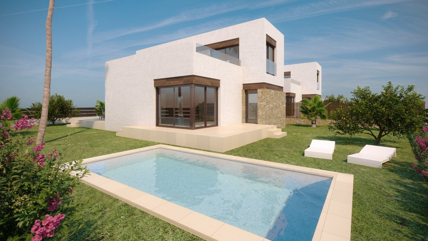2-10-24 Villas con piscina privada en Balcón de Finestrat, Benidorm