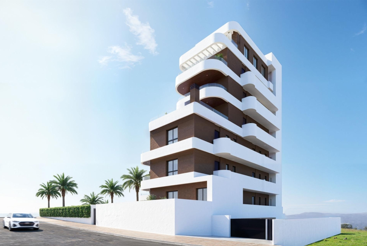 OBRA NUEVA EN GUARDAMAR DEL SEGURA! APARTAMENTO DE 2 DORM. 2 BAÑOS. TERRAZA DE 13 M2. PISCINA.