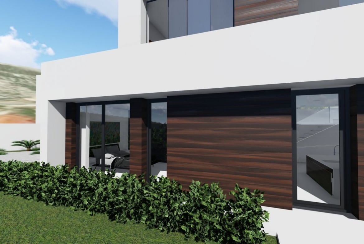 Villa de diseño contemporáneo en zona Canuta Baja de Calpe
