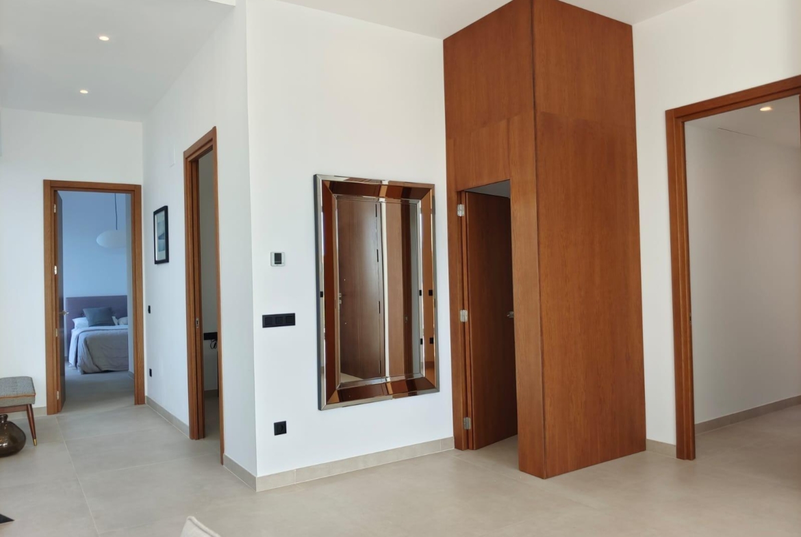 Design villa met uitzicht op zee