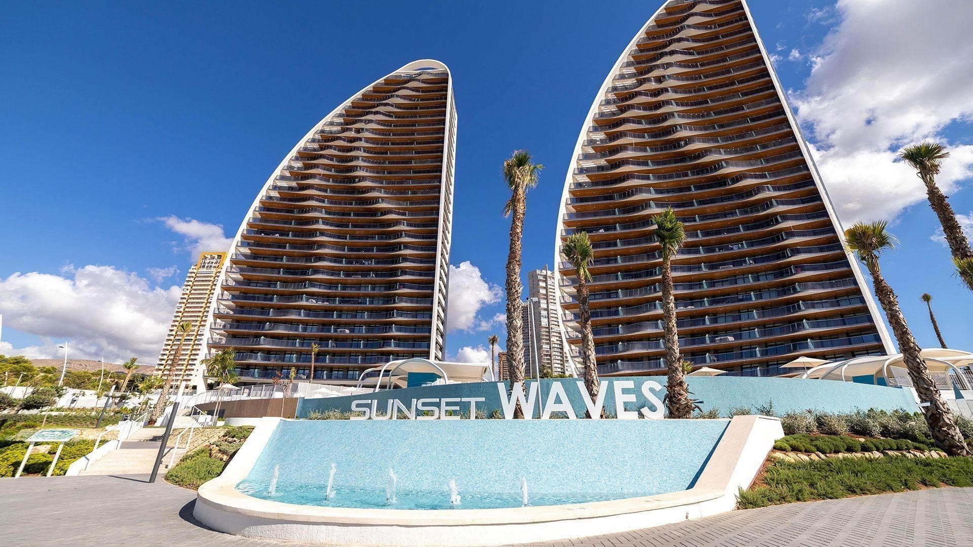 2-10-339 Impresionante apartamento de 3 dormitorios en Sunset Waves en planta 17 espectaculares vistas al mar