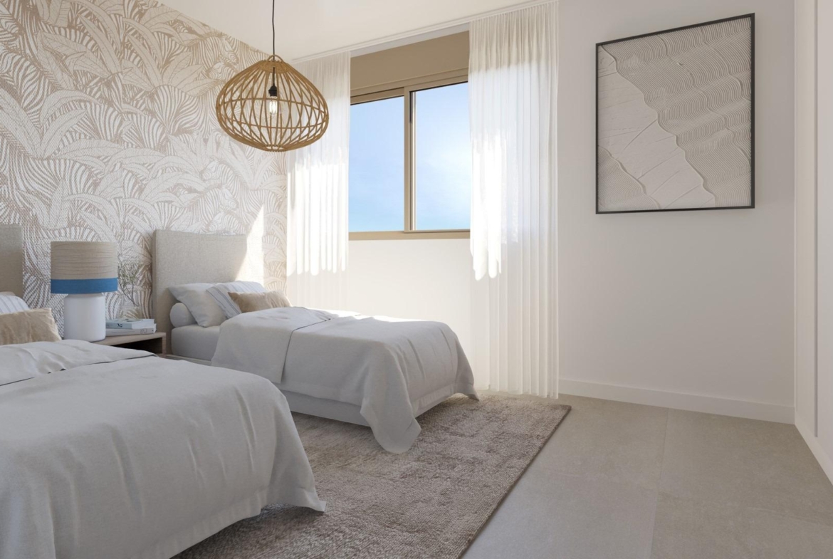 New luxury semi-detached homes with exclusive design with private pool