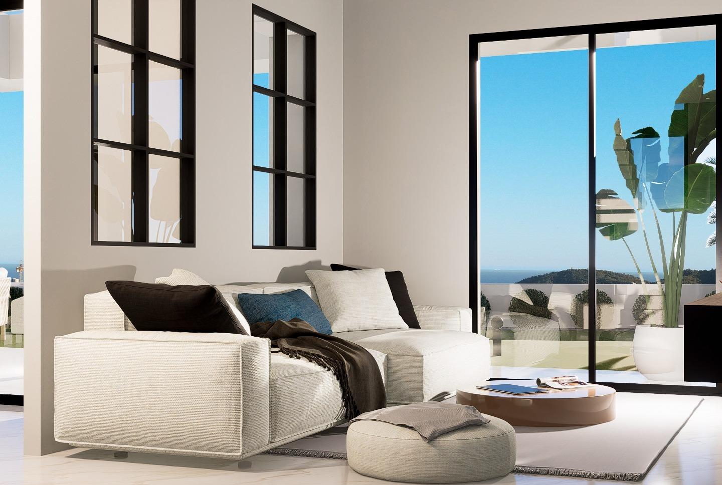 2-10-91 New luxury villas with private pool in Balcón de Finestrat