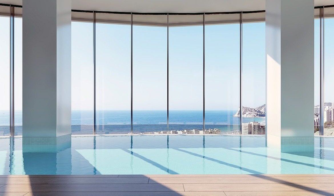 Apartments with spectacular views and great location in Benidorm