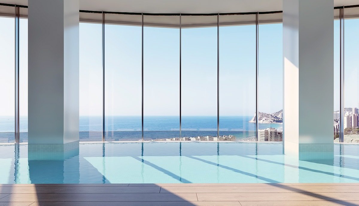 2-11-1 Apartments with spectacular views and great location in Benidorm
