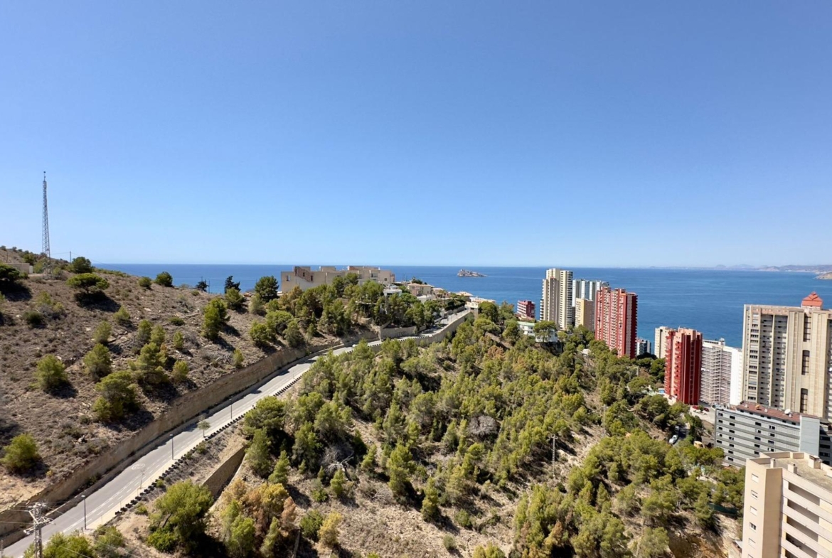 Apartamento con vistas al mar con Licencia Turística en Benidorm