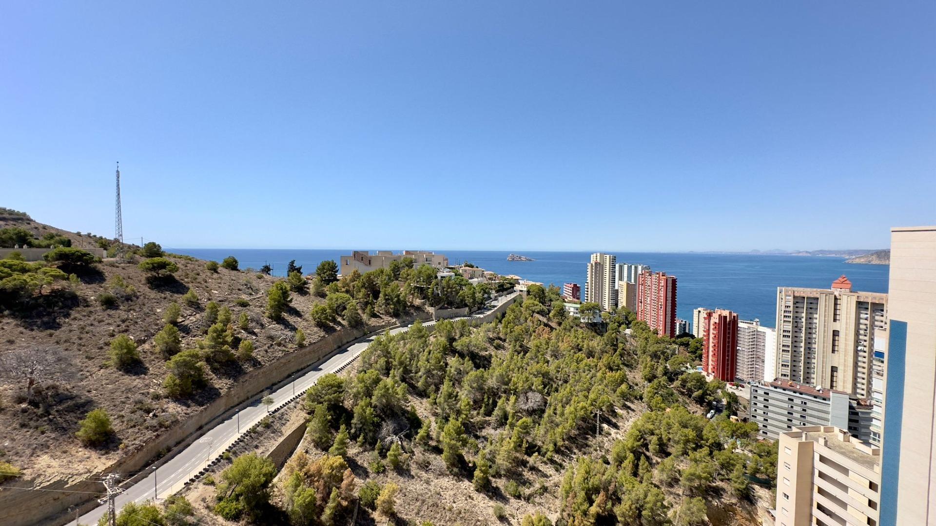 Apartamento con vistas al mar con Licencia Turística en Benidorm