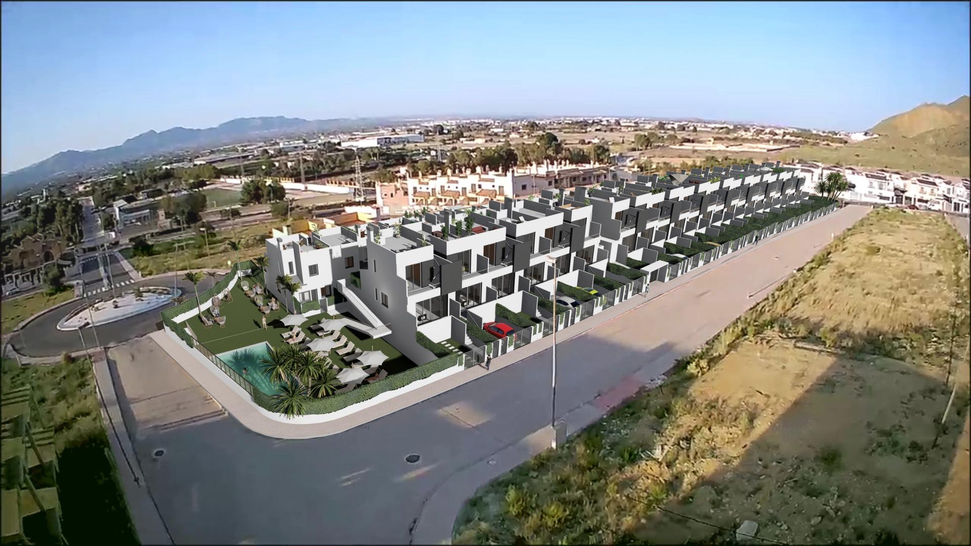 OBRA NUEVA! ADOSADOS EN COX. SOLARIUM 33 M2. TERRAZA 36 M2.GARAJE+TRASTERO. PISCINA