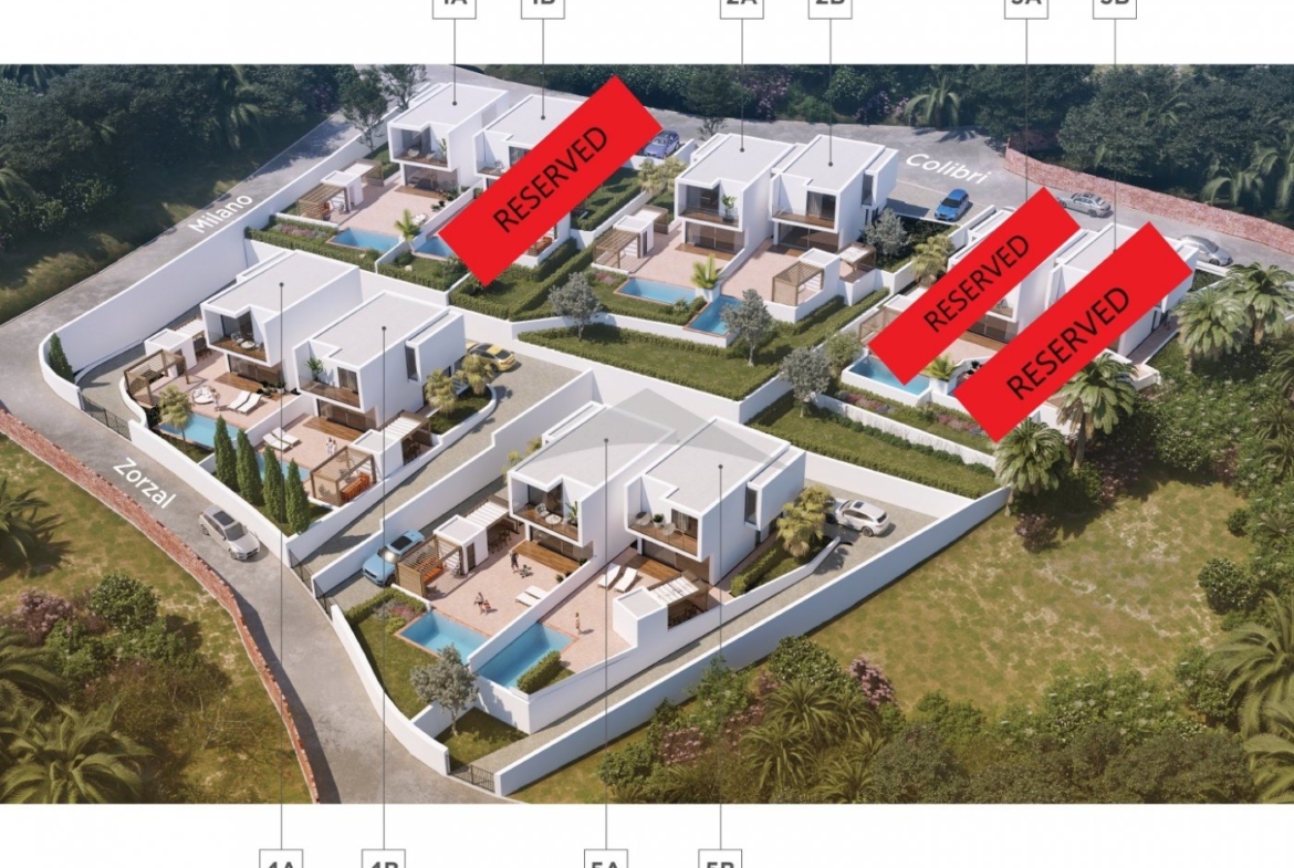 Villas pareadas exclusivas en El Portet de Moraira