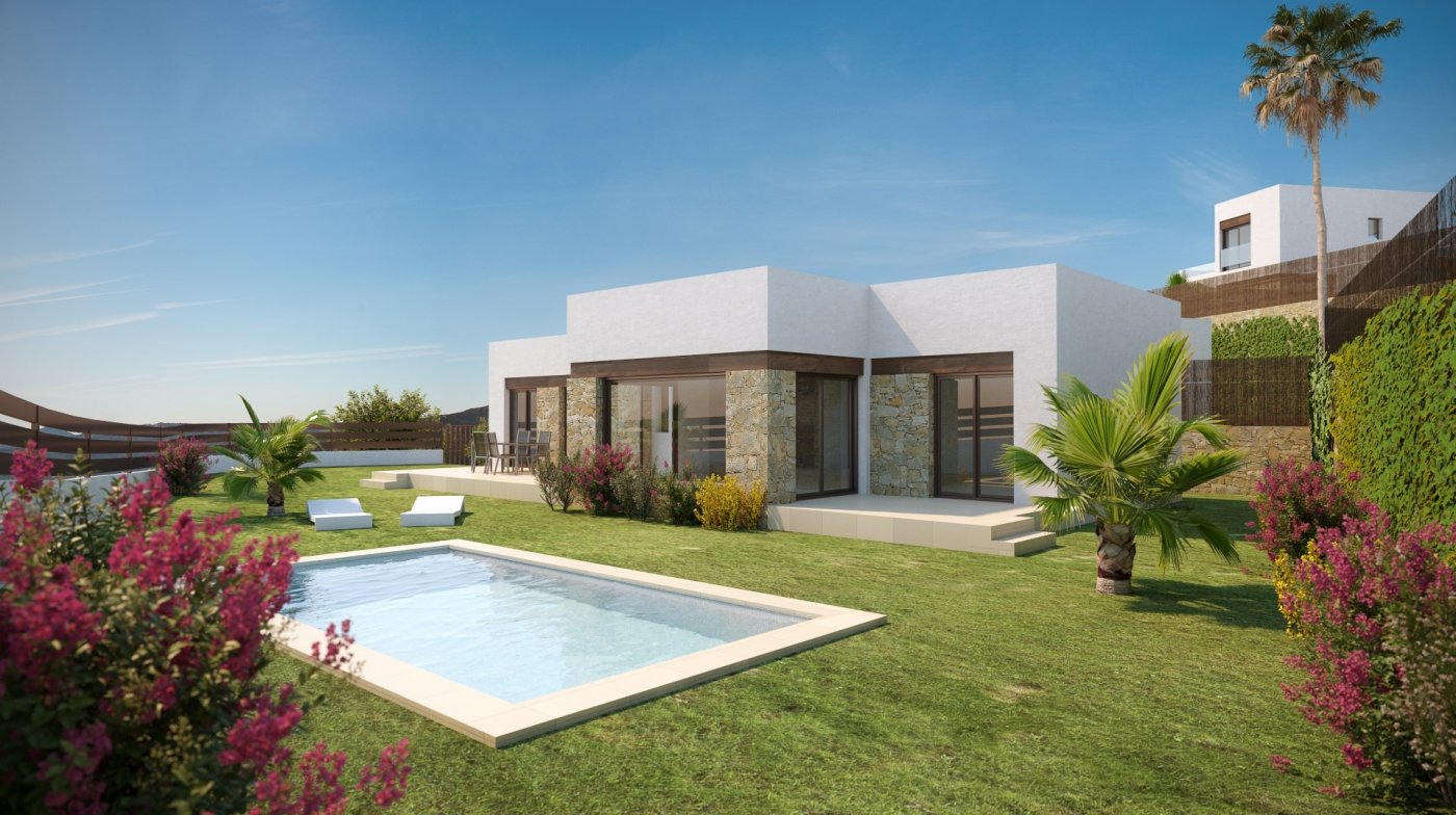 2-11-23 Villas con piscina privada en Balcón de Finestrat, Benidorm