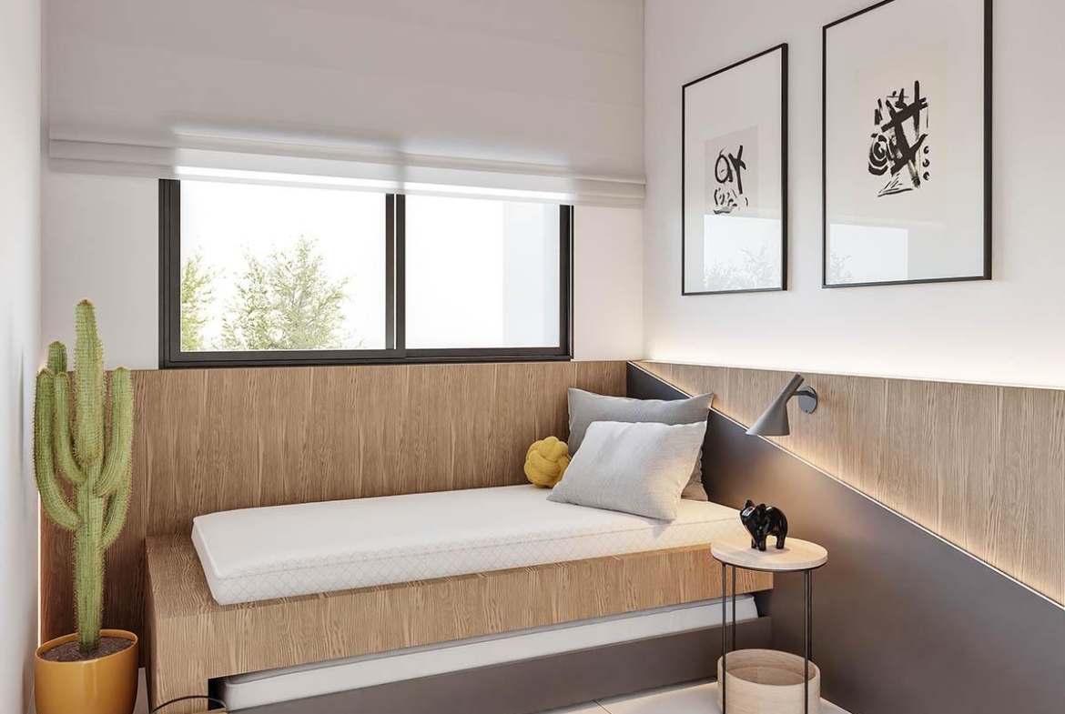 OBRA NUEVA EN SAN MIGUEL DE SALINAS. 2 DORM. 2 BAÑOS. 95 M2 SUPERFICIE. GRAN TERRAZA 31 M2. PARKING INCLUIDO. PISCINA COMUNITARIA.