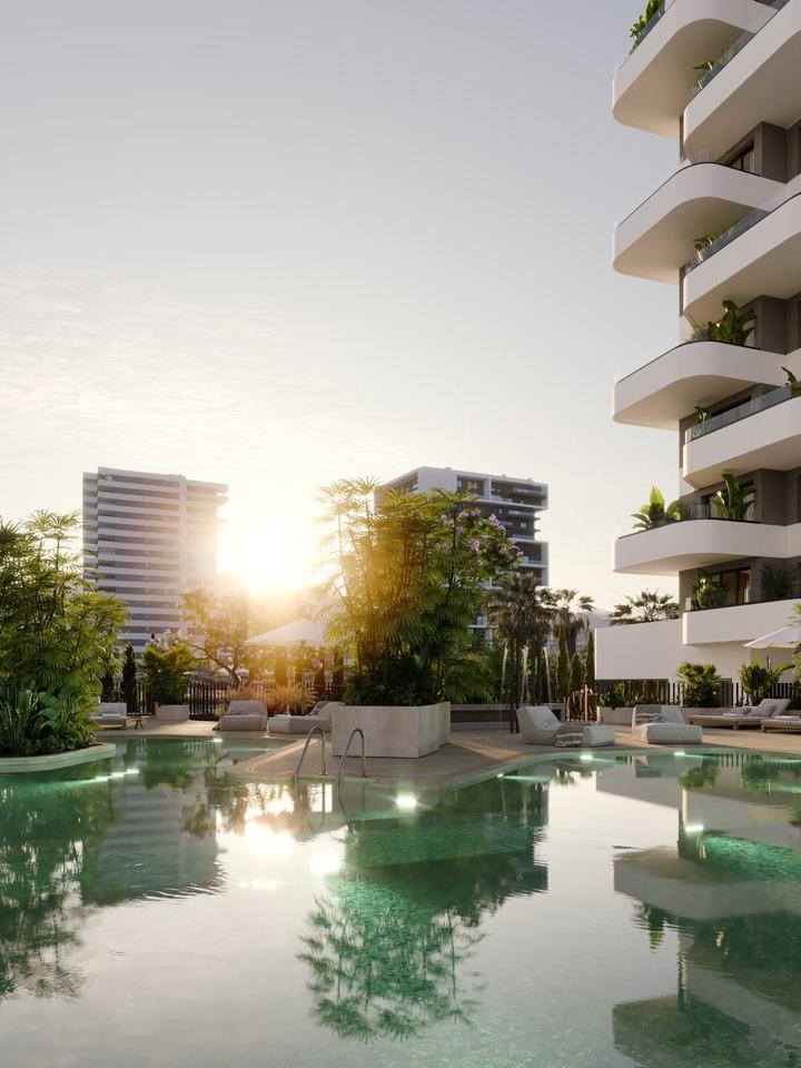 Salinas Towers Calpe: Een uitkijkpunt over de Middellandse Zee