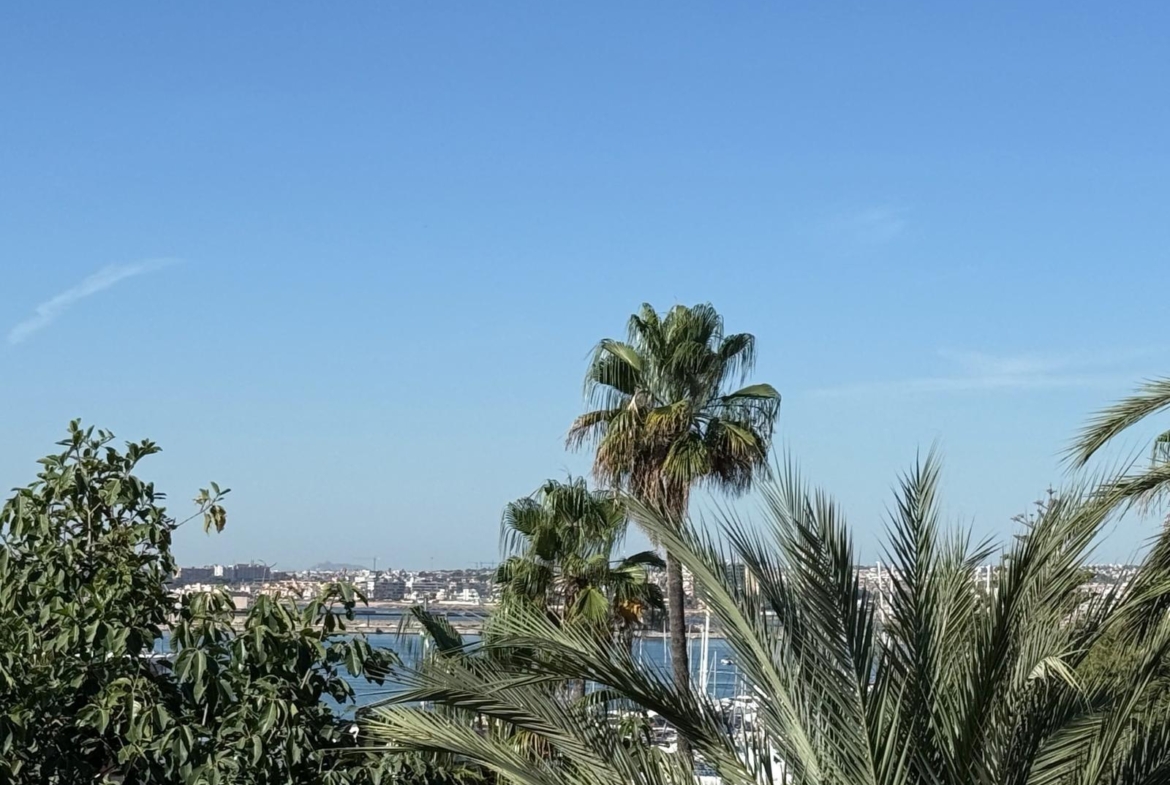 AMPLISIMO APARTAMENTO EN PRIMERA LINEA – PUERTO DE TORREVIEJA : 3 HAB, 2 BAÑOS, GARAJE Y TRASTERO