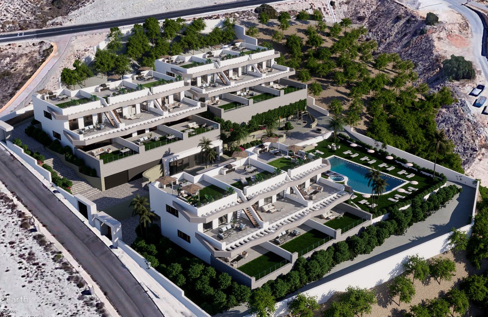 2-11-63 Apartments with large terraces in Balcón de Finestrat