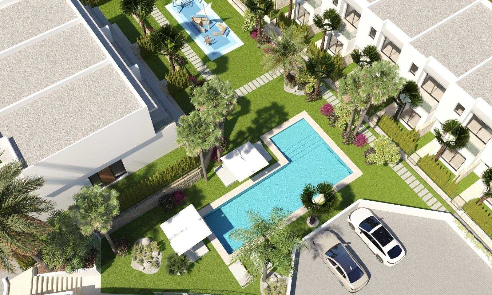 2-11-86 New semi-detached homes with communal pool