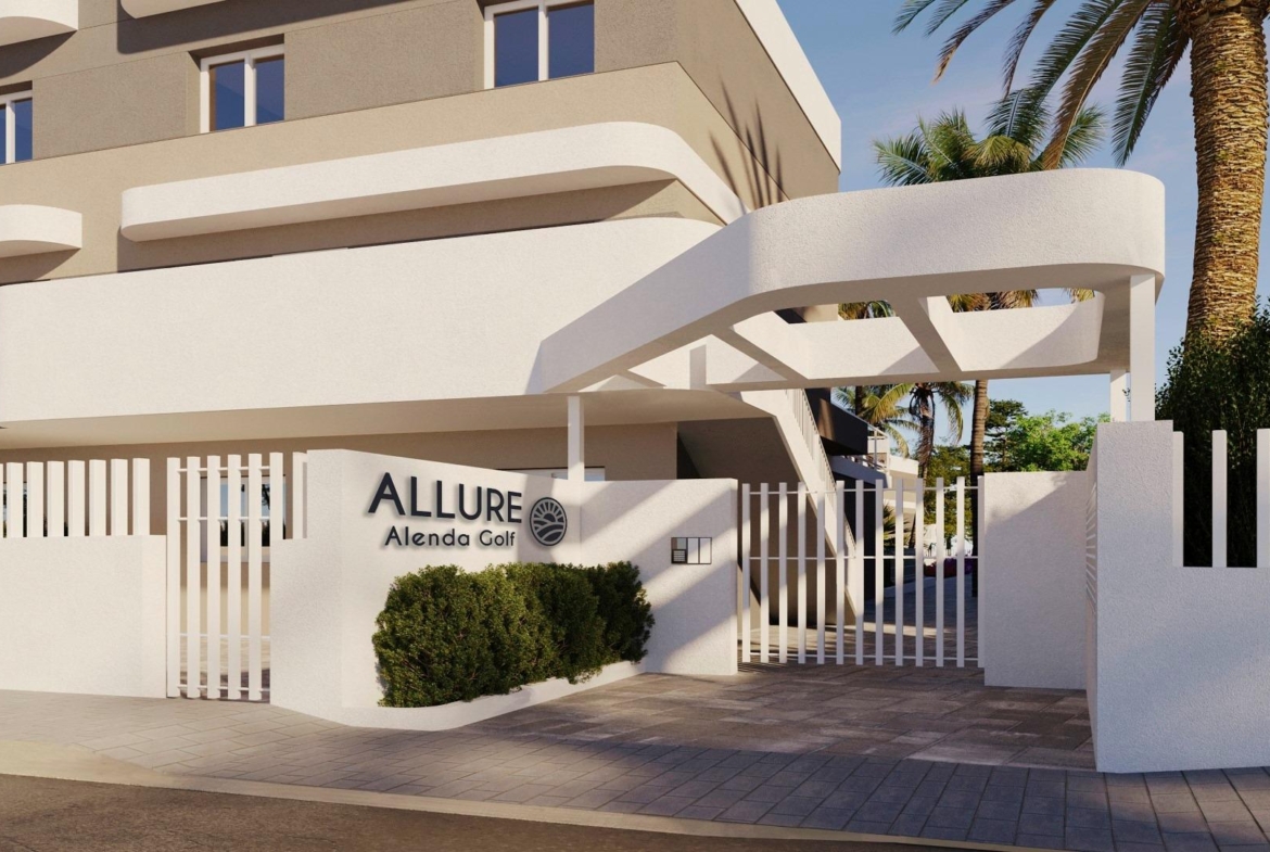 Nieuwe appartementen met garage en berging in Alenda Golf