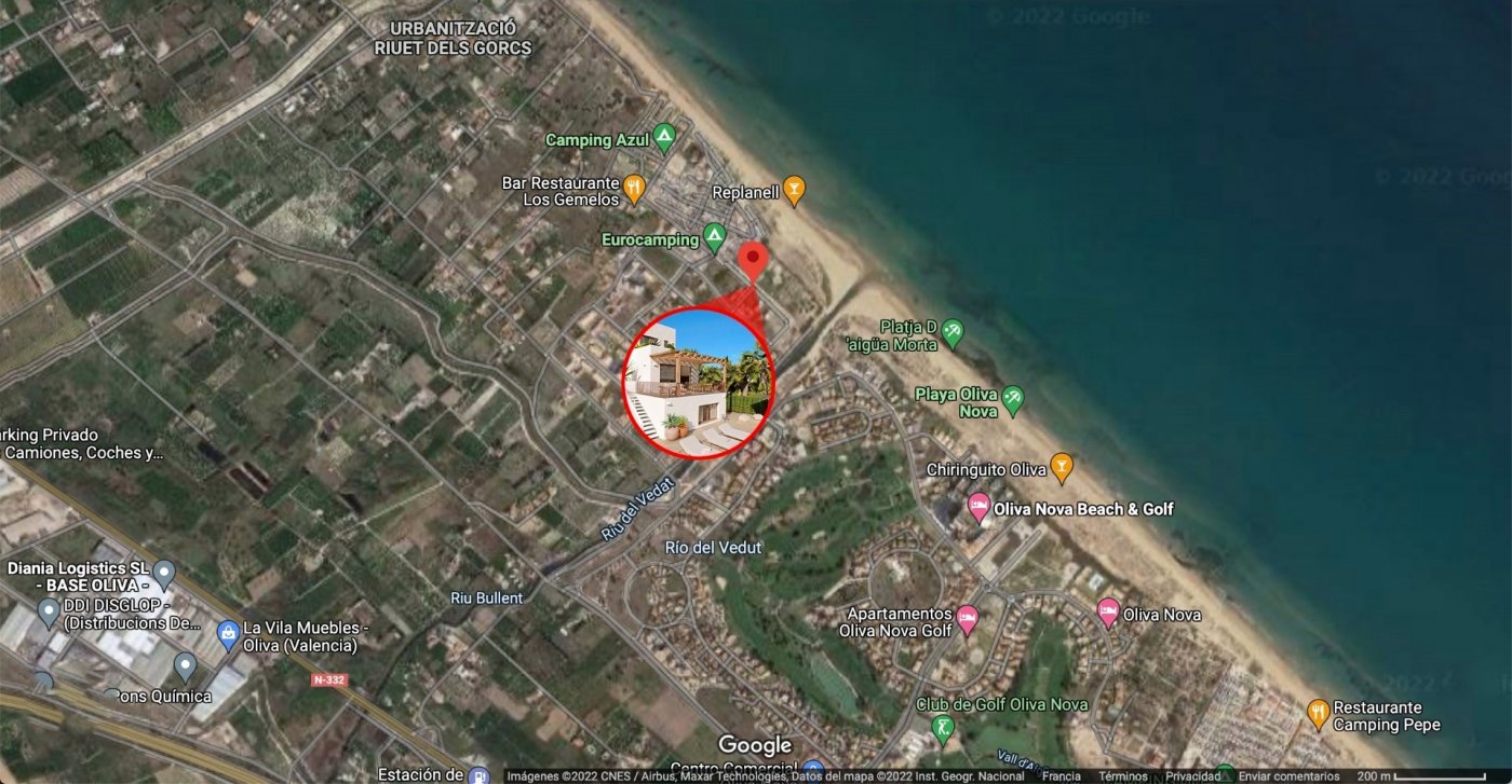 2-12-19 Villa exclusiva en primera línea de la Playa de Rabdells de Oliva
