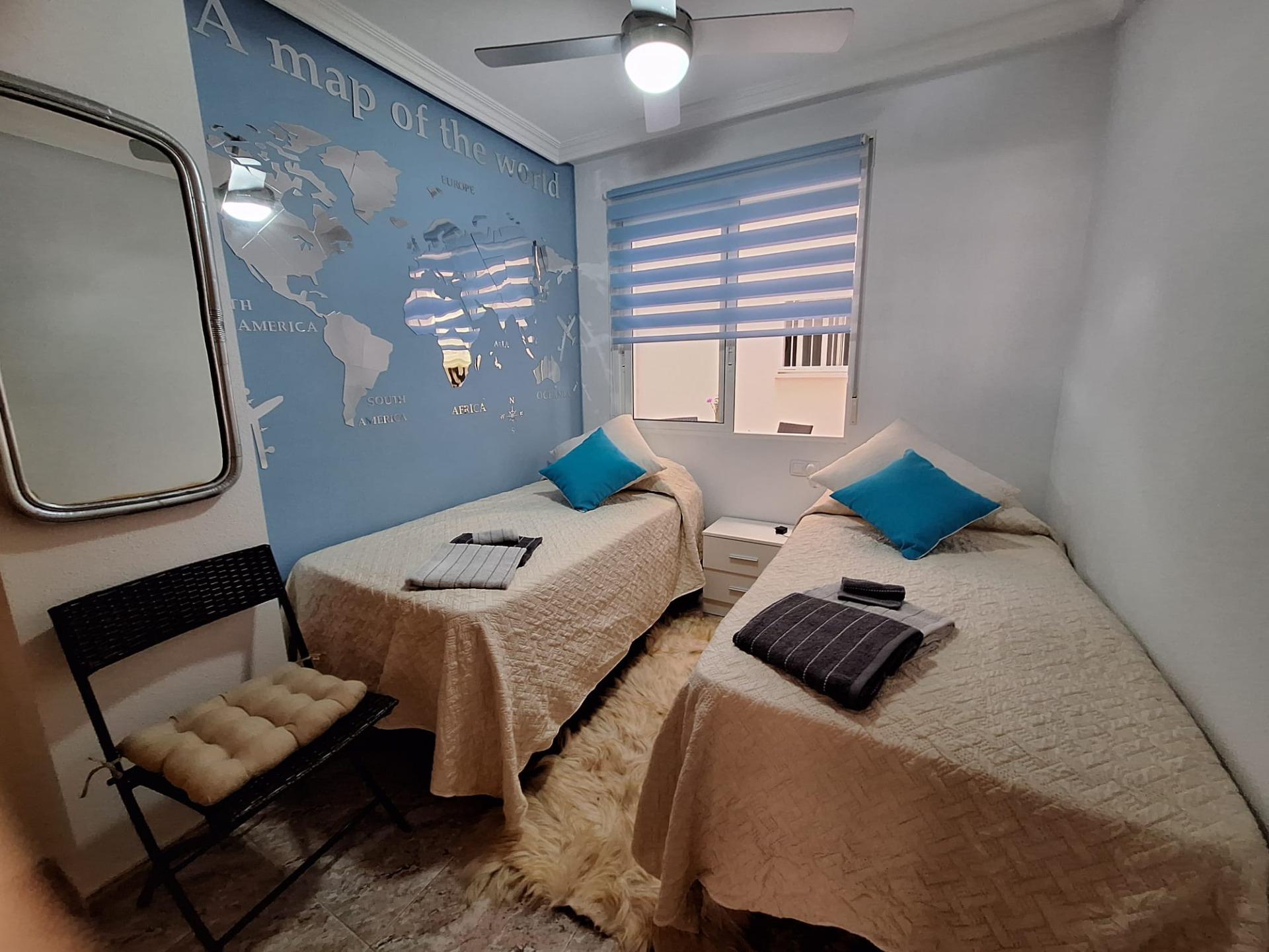 2-12-208 Semi-Renovated Apartment 350 Meters from Playa del Cura