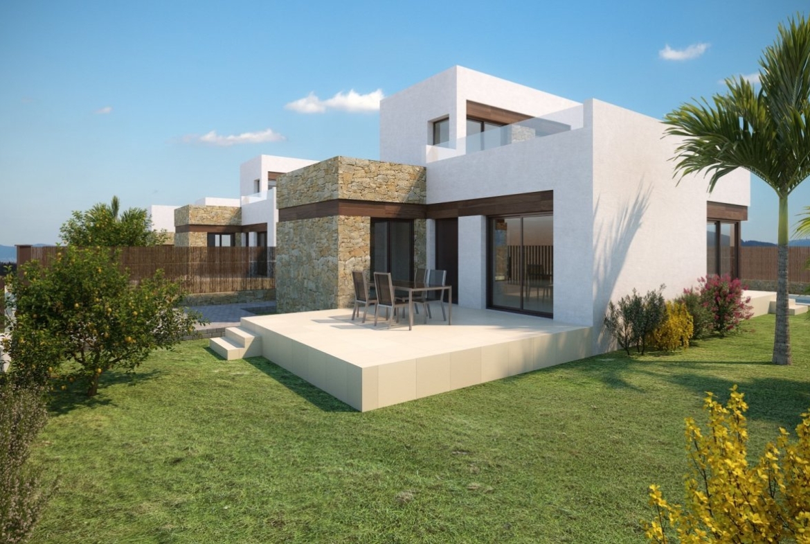 Villas con piscina privada en Balcón de Finestrat, Benidorm
