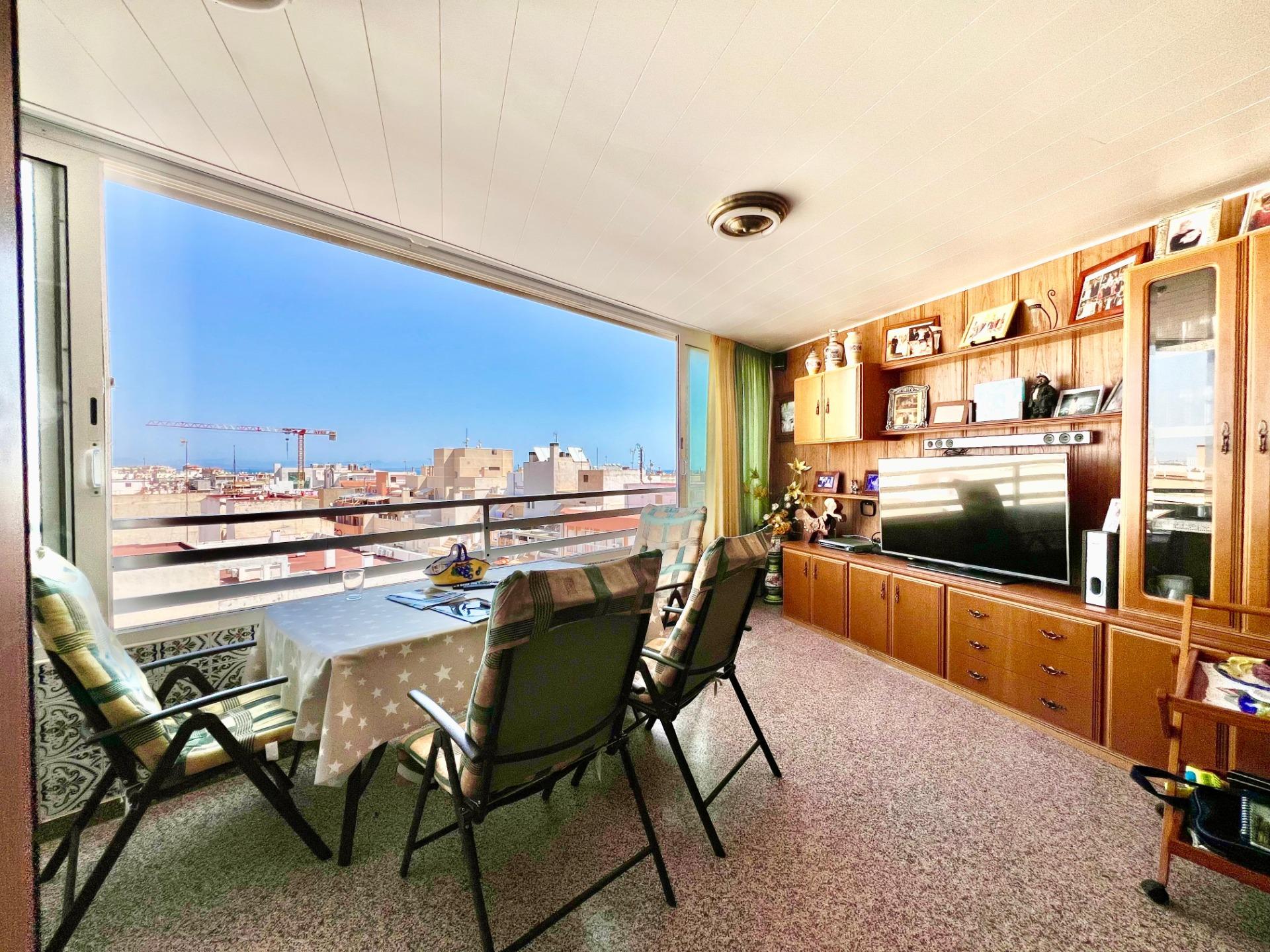 ESPACIOSO APARTAMENTO DE 3 HABITACIONES + PARKING + TRASTERO EN PLANTA 7 CON VISTAS AL MA
