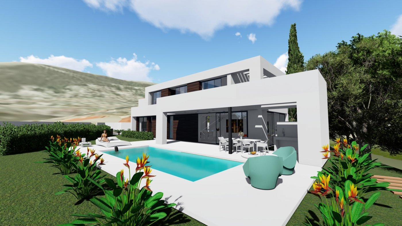 Villa de diseño contemporáneo en zona Canuta Baja de Calpe