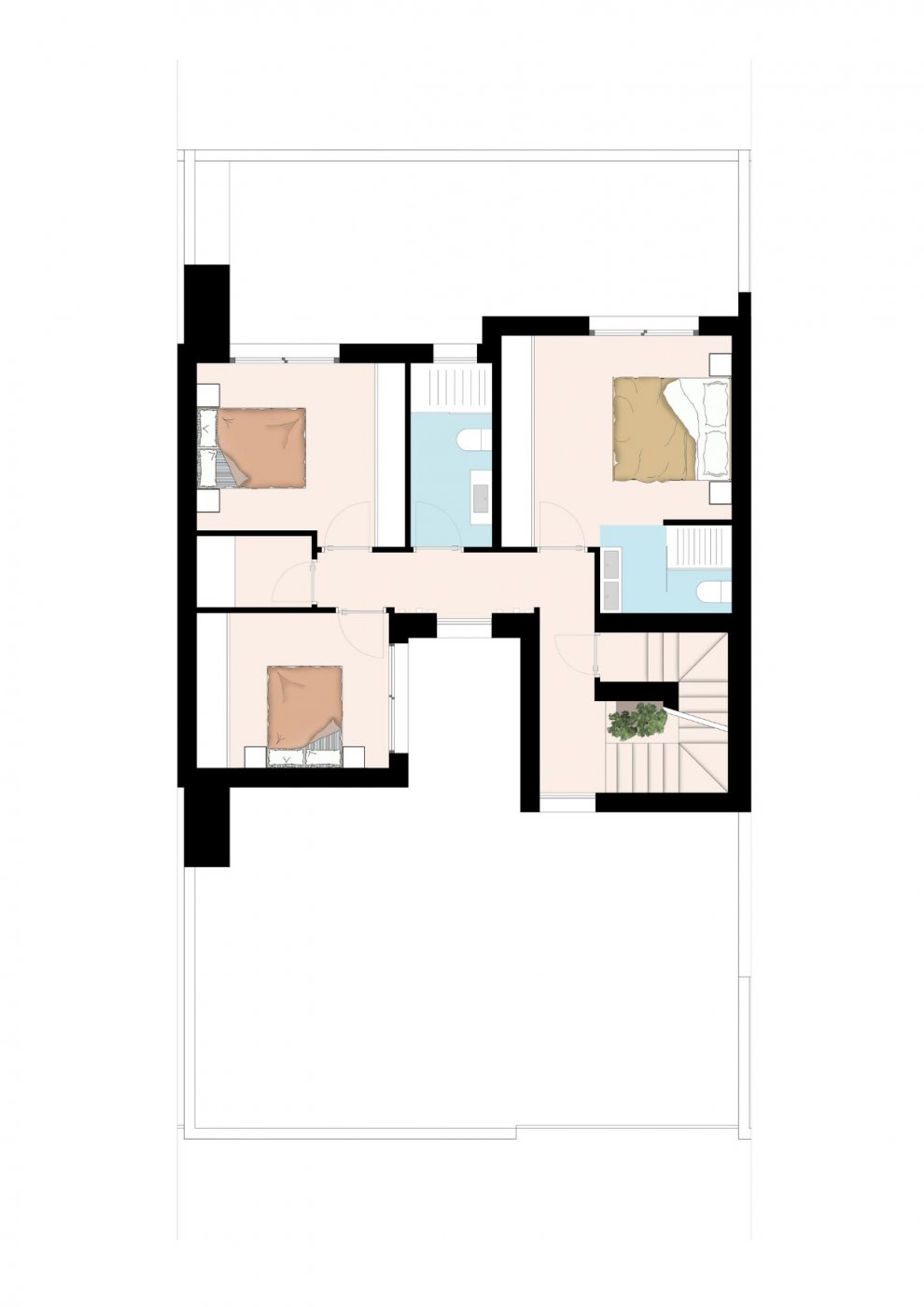 2-12-33 NEW BUILD CORNER TOWNHOUSES IN FORMENTERA DEL SEGURA