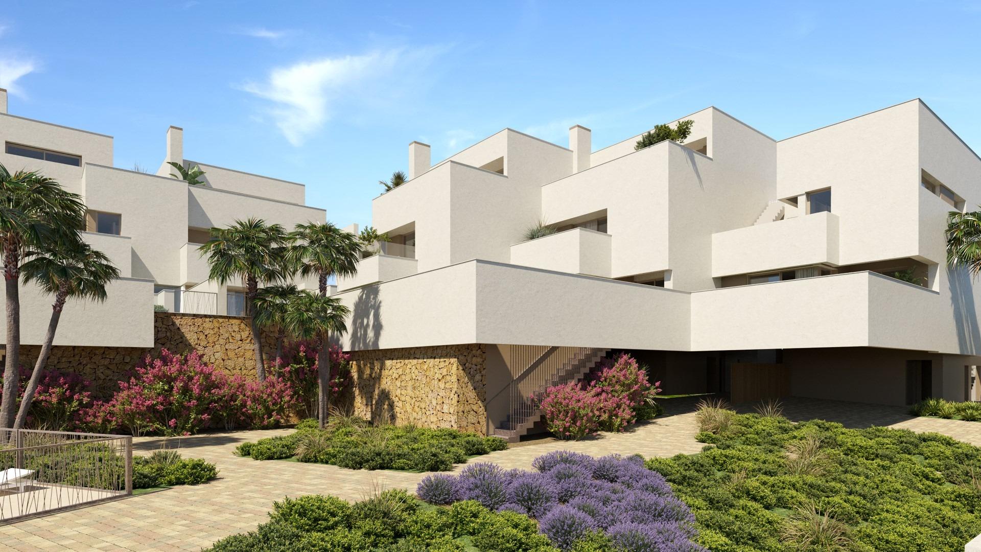 2-12-63 New luxury semi-detached homes with exclusive design with private pool