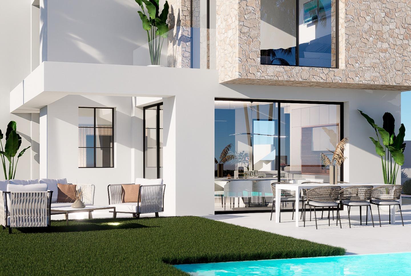 2-12-85 New luxury villas with private pool in Balcón de Finestrat