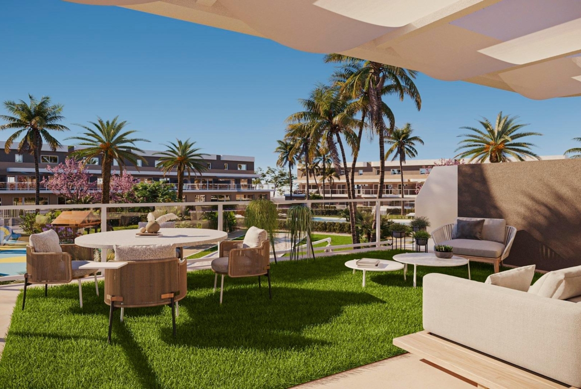 Nieuwe appartementen met garage en berging in Alenda Golf