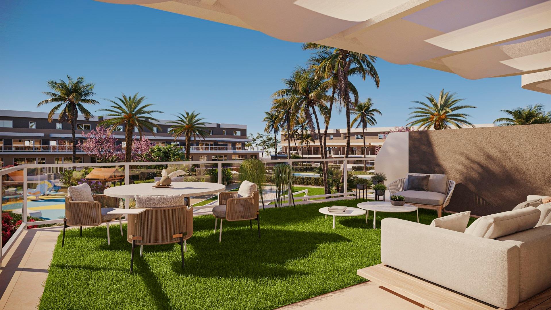 Nieuwe appartementen met garage en berging in Alenda Golf