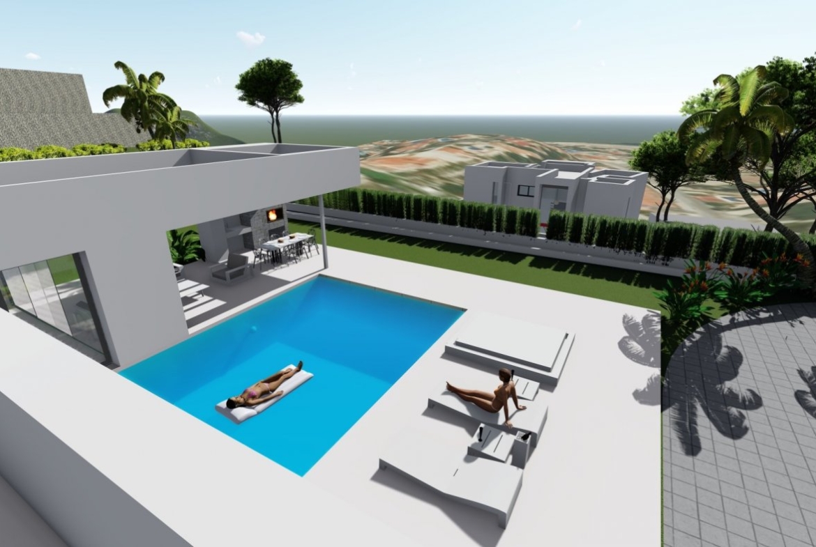 Villa de diseño en Maryvilla con vistas al mar
