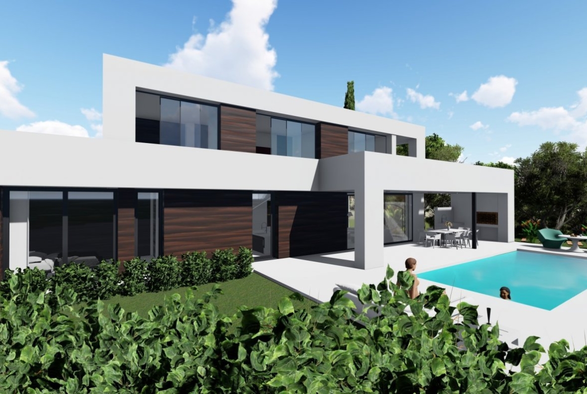Villa de diseño contemporáneo en zona Canuta Baja de Calpe