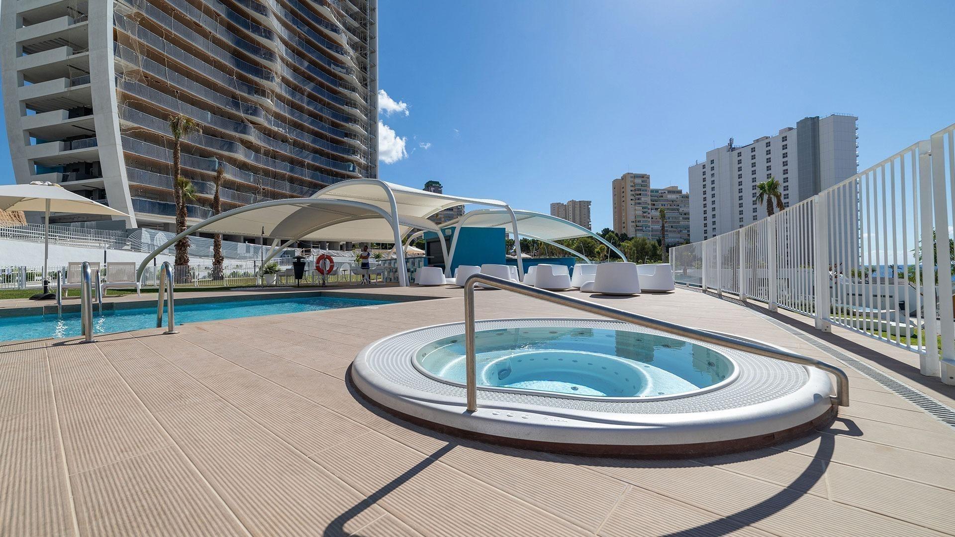 2-13-306 Impresionante apartamento de 3 dormitorios en Sunset Waves en planta 17 espectaculares vistas al mar
