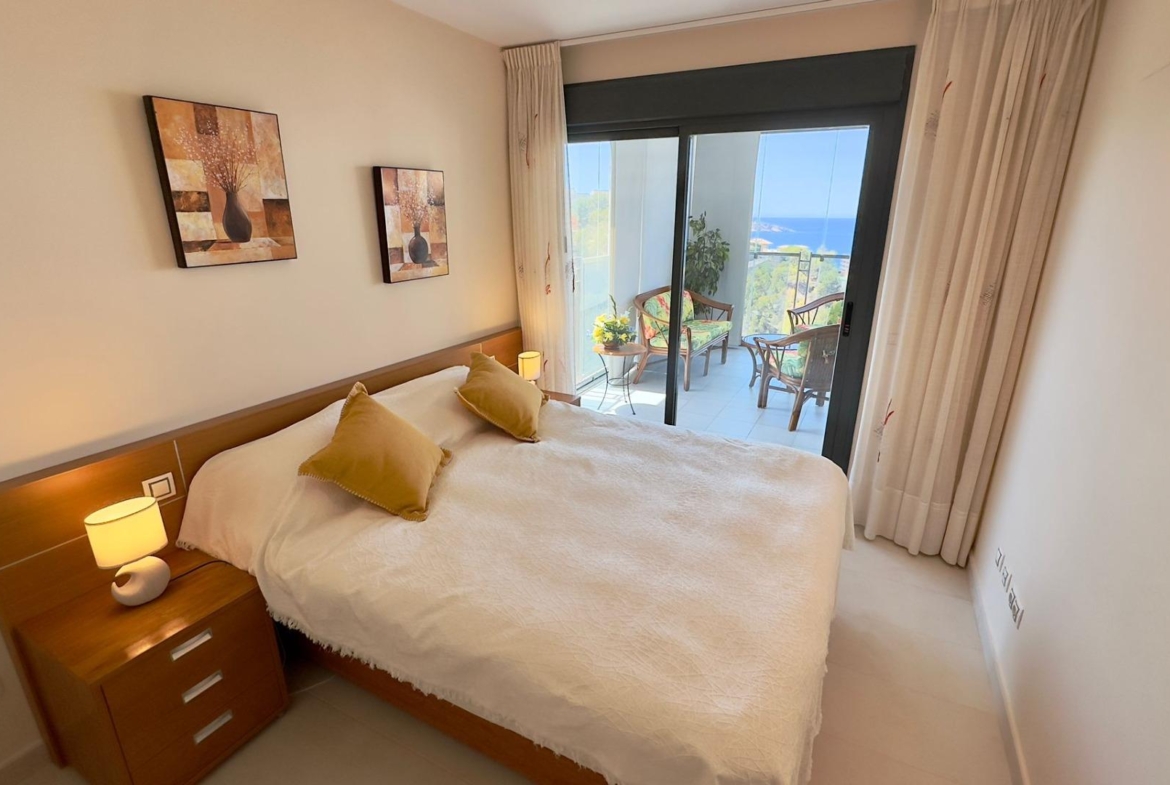Apartamento con vistas al mar con Licencia Turística en Benidorm