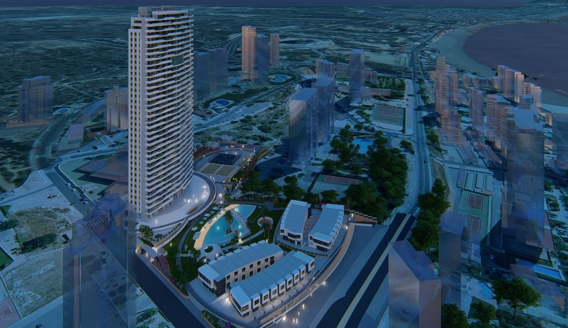Apartments with spectacular views and great location in Benidorm