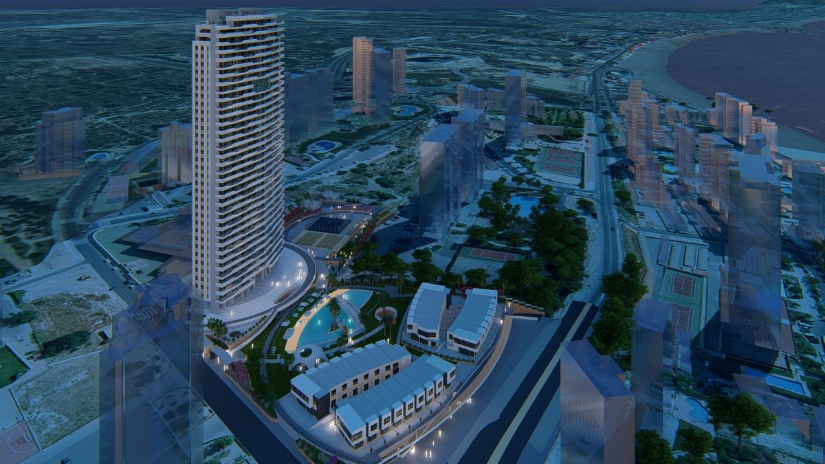 2-14-1 Apartments with spectacular views and great location in Benidorm