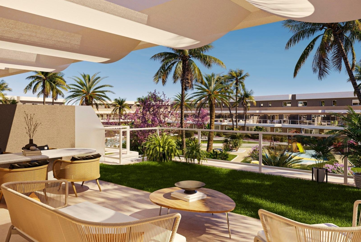 Nieuwe appartementen met garage en berging in Alenda Golf