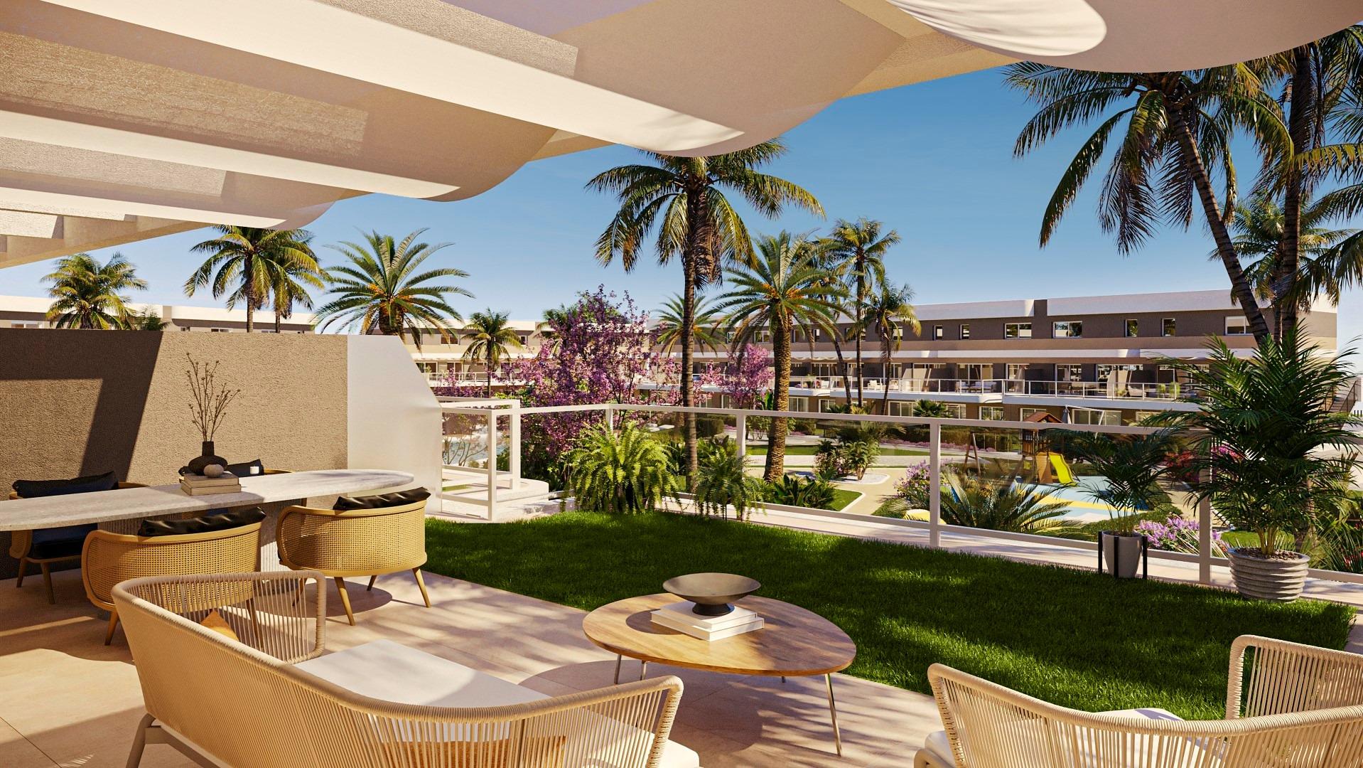 Nieuwe appartementen met garage en berging in Alenda Golf