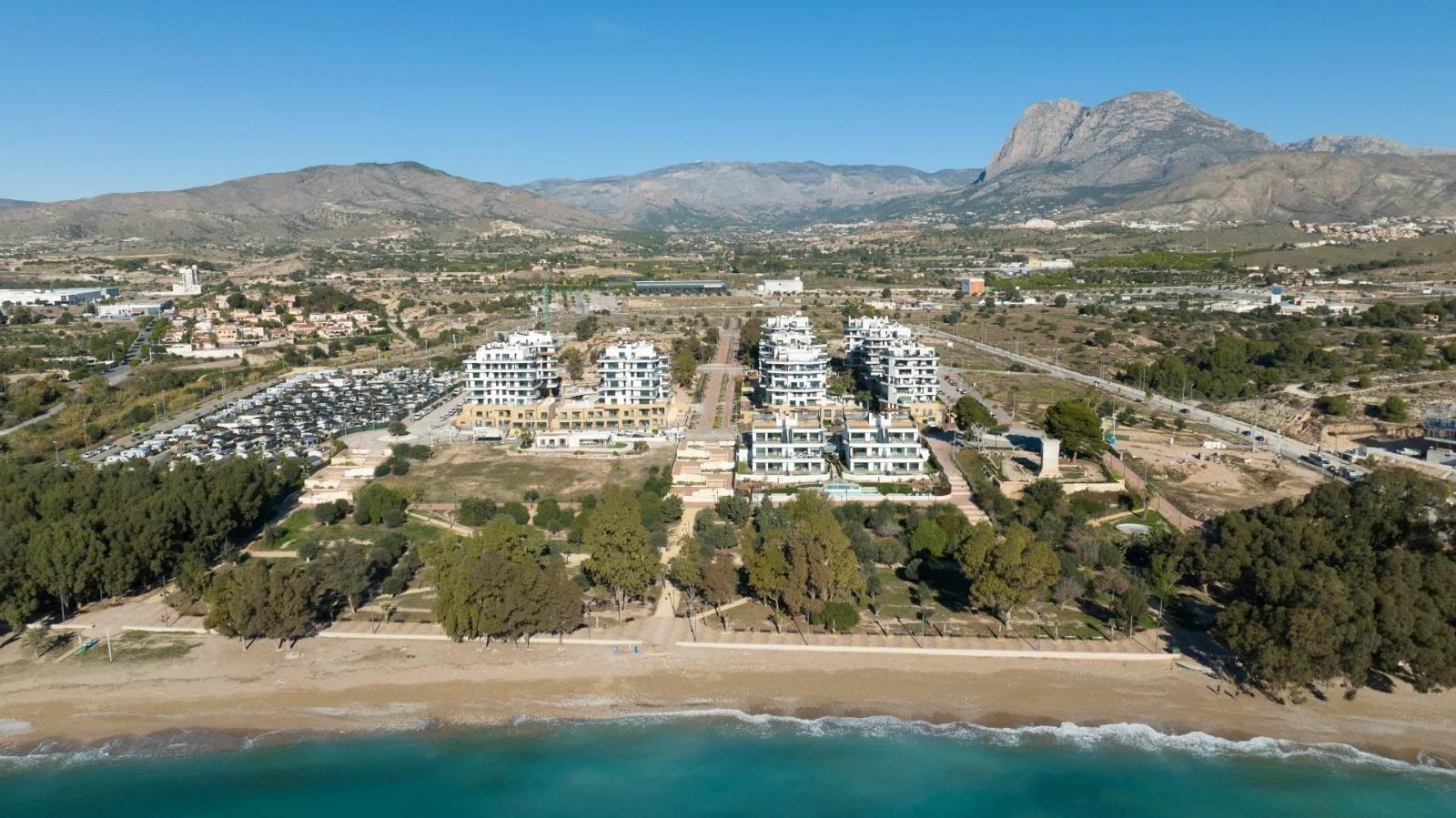 ALBA – Newly built homes on the seafront