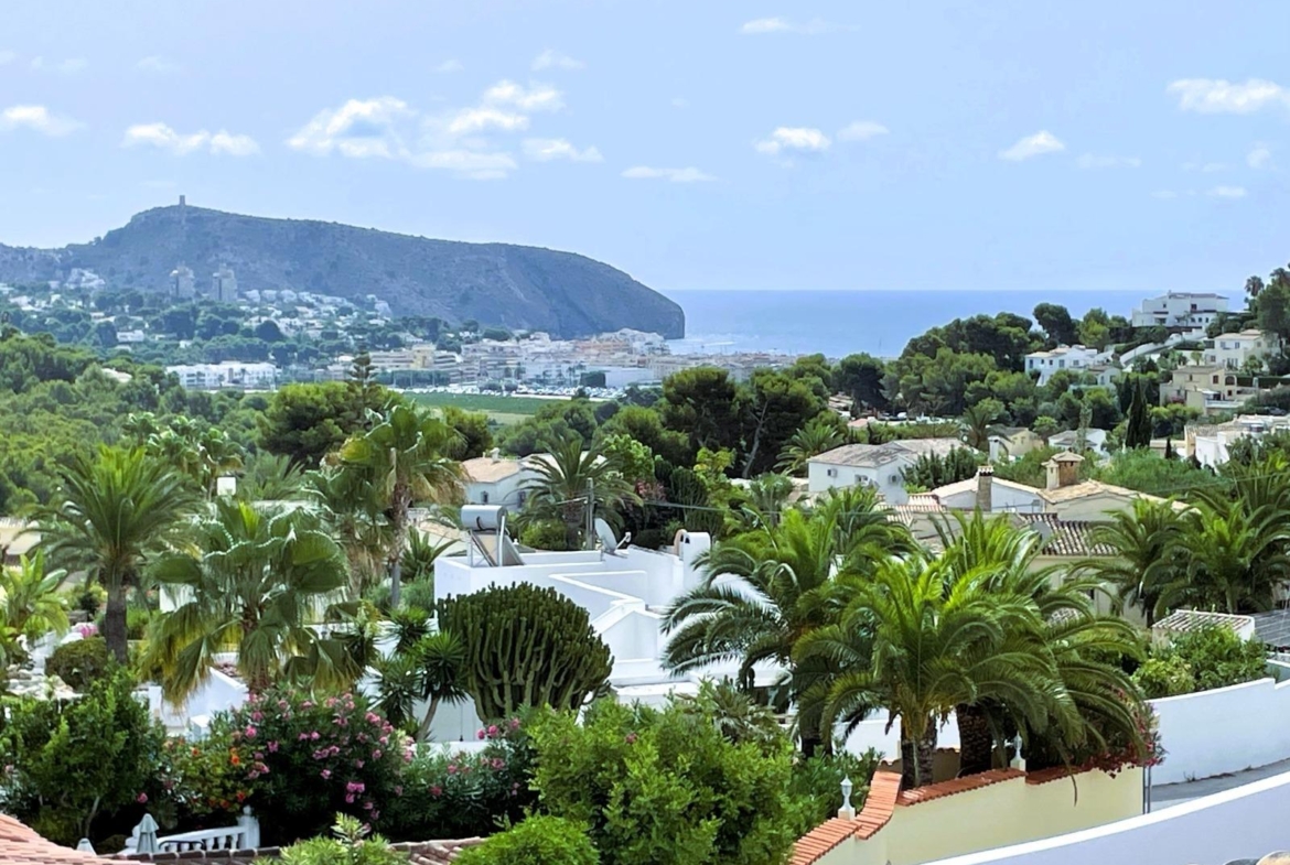 Exclusieve villa met uitzicht op zee in Moraira (Costa Blanca, Alicante)