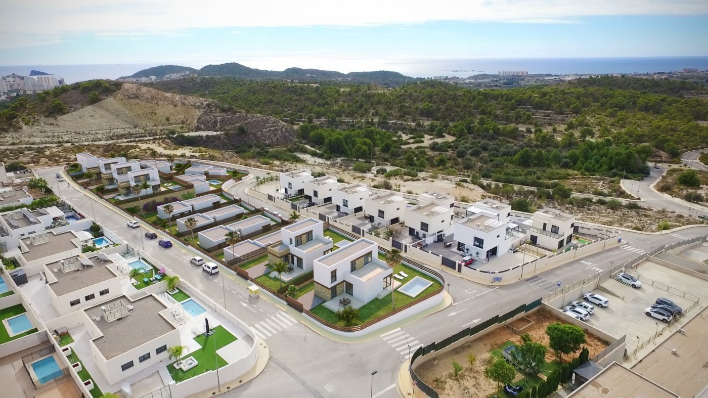 2-14-21 Villas con piscina privada en Balcón de Finestrat, Benidorm