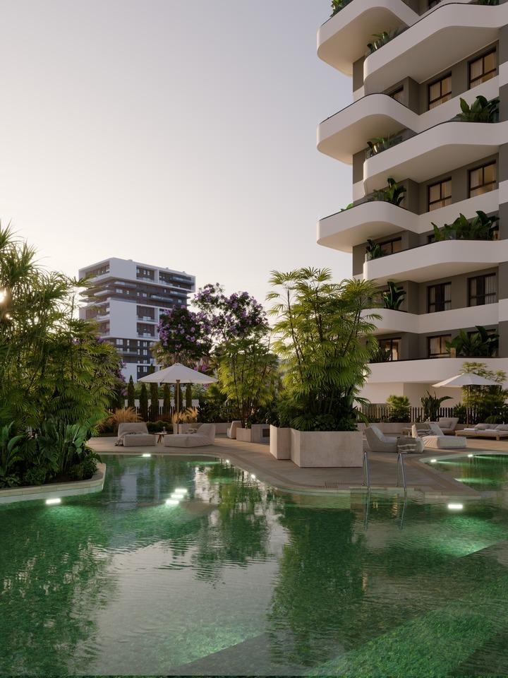 Salinas Towers Calpe: Een uitkijkpunt over de Middellandse Zee