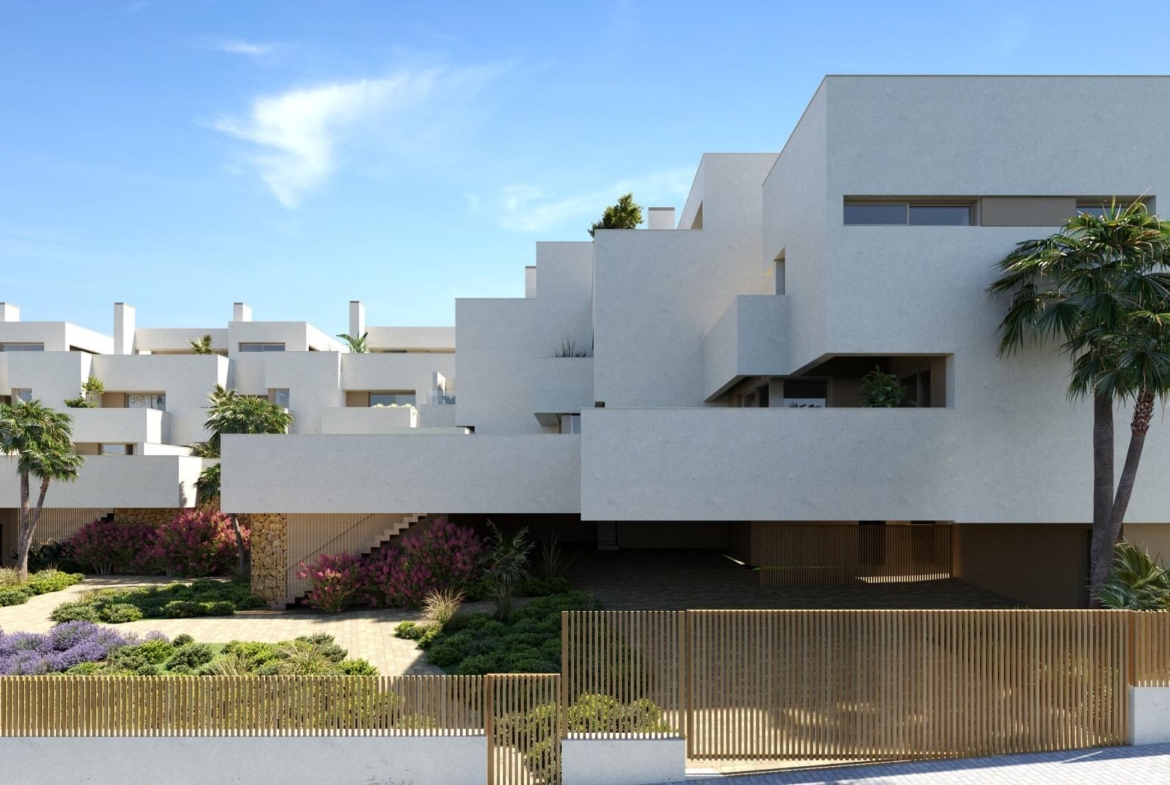 New luxury semi-detached homes with exclusive design with private pool