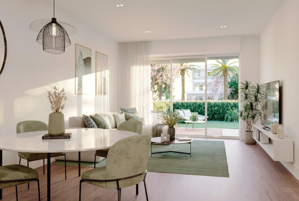 Nieuwe appartementen met garage en berging in Alenda Golf
