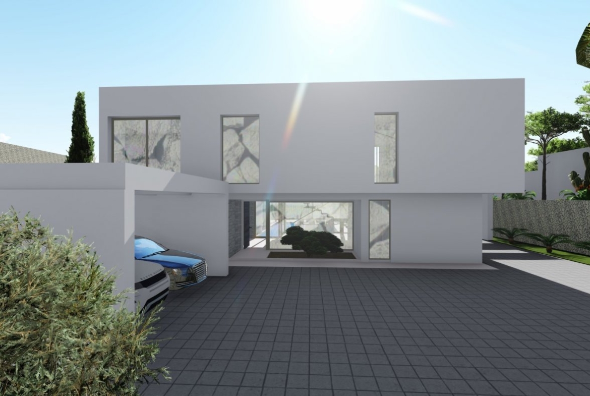 Villa de diseño en Maryvilla con vistas al mar